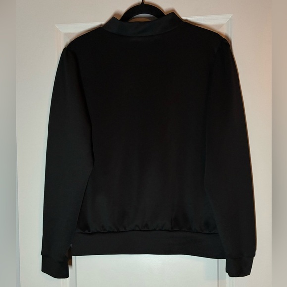 Boohoo | Black Bomber Jacket Size 12 / L / XL - Picture 3 of 4